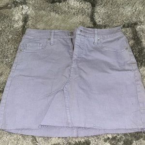 Wild Fable Violet Denim Mini Skirt